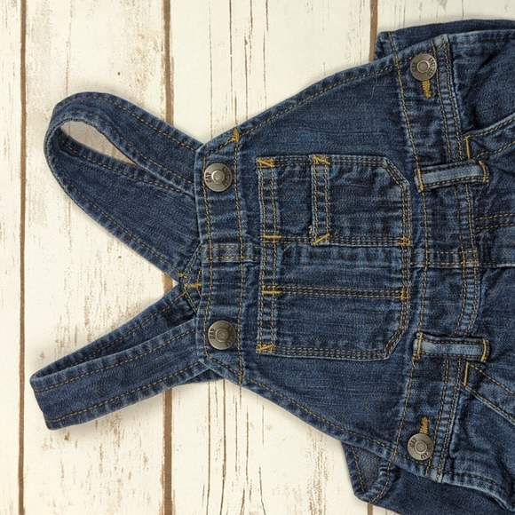Baby Gap Factory Jean Overalls 18-24M - Picture 3 of 7